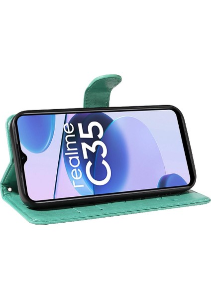 Realme C35 4g Kabartmalı Kelebek El Kayışı ile Yüksek Kalite (Yurt Dışından) indirimleri