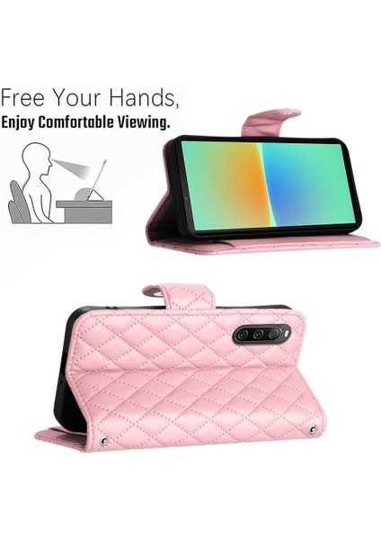 Sony Xperia 10 Iv Bilek Şerit Cüzdan Kapak Için Kılıf Darbeye Şık (Yurt Dışından) modelleri