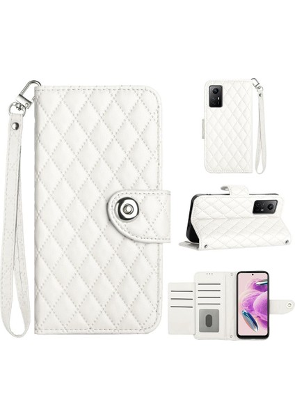 Xiaomi Redmi Için Not 12S 4g Cüzdan Kapak Kart Tutucu Darbeye (Yurt Dışından)