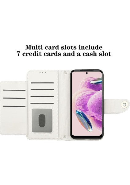 Xiaomi Redmi Için Not 12S 4g Cüzdan Kapak Kart Tutucu Darbeye (Yurt Dışından) fırsatları