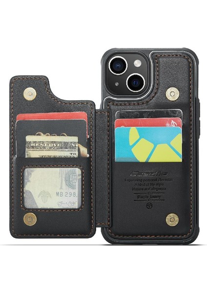 IPhone 15 Artı Kickstand Ince Darbeye Dayanıklı Durumda Pu (Yurt Dışından) fiyatları