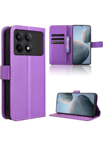 Xiaomi Poco X6 Pro 5g Manyetik Cüzdan Kapak Kart Tutucu Kickstand (Yurt Dışından)