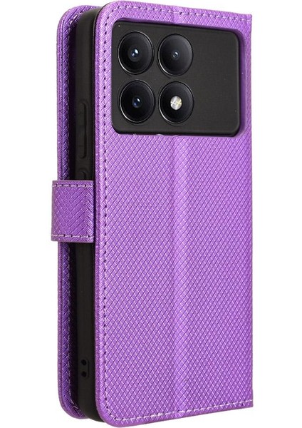 Xiaomi Poco X6 Pro 5g Manyetik Cüzdan Kapak Kart Tutucu Kickstand (Yurt Dışından)