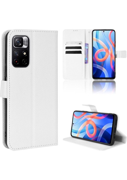 Xiaomi Redmi Için Not 11 5g Manyetik Cüzdan Kapak Kart Tutucu (Yurt Dışından)