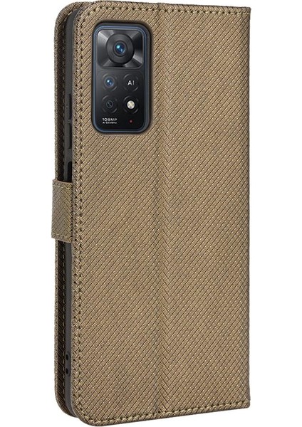 Xiaomi Redmi Için Not 11 Pro Kickstand Kapak Kart Tutucu Manyetik (Yurt Dışından)