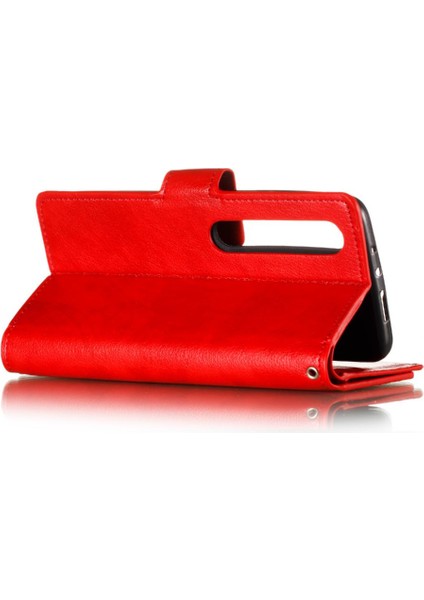 Xiaomi Mi 10/10 Pro Kickstand Pu Deri Cüzdan Manyetik 9 Kart (Yurt Dışından)