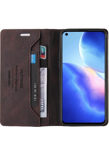 Manyi Mall Oppo Oppo 5 Kickstand Premium Deri Premium Deri Iki Kart Için Kılıf (Yurt Dışından)