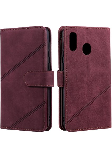 Samsung Galaxy A20/A30 Manyetik Bileklik Kart Tutucu Kickstand Için Kılıf (Yurt Dışından)