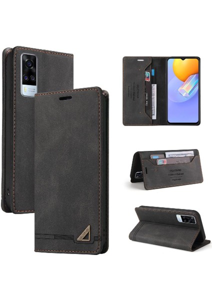 Vıvo Y51/Y31/VIVO 1A Kickstand Premium Deri Premium Deri Için Kılıf (Yurt Dışından) fırsatları