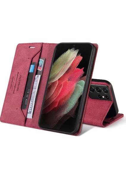 Samsung Galaxy S21 Ultra Premium Deri Iki Kart Yuvaları Premium (Yurt Dışından) indirimleri
