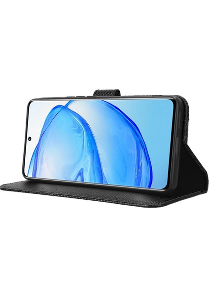 Vıvo V25 Pro Kart Tutucu Kickstand Manyetik Cüzdan Kapak Için Kılıf (Yurt Dışından)