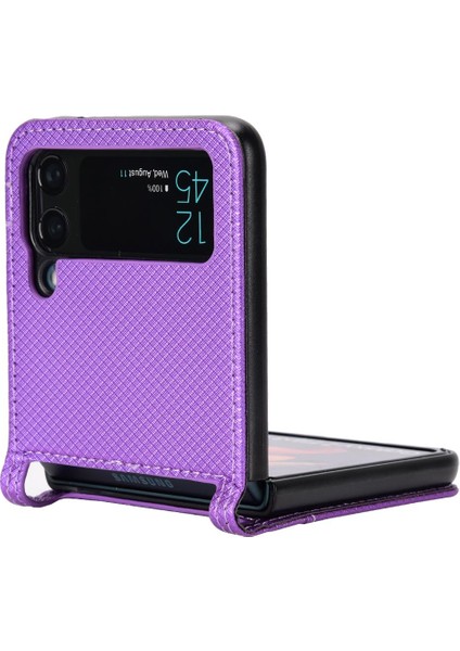 Samsung Galaxy Z Flıp 4 Kapak Manyetik Cüzdan Kart Tutucu (Yurt Dışından)
