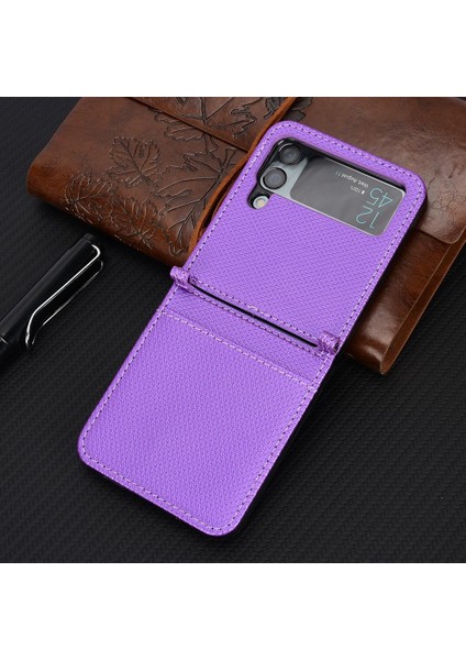 Samsung Galaxy Z Flıp 4 Kapak Manyetik Cüzdan Kart Tutucu (Yurt Dışından)