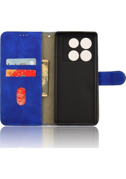 Tecno Not 40 Pro 5g Deri Folio Flip Case Kart Ekleme Için Kılıf (Yurt Dışından)