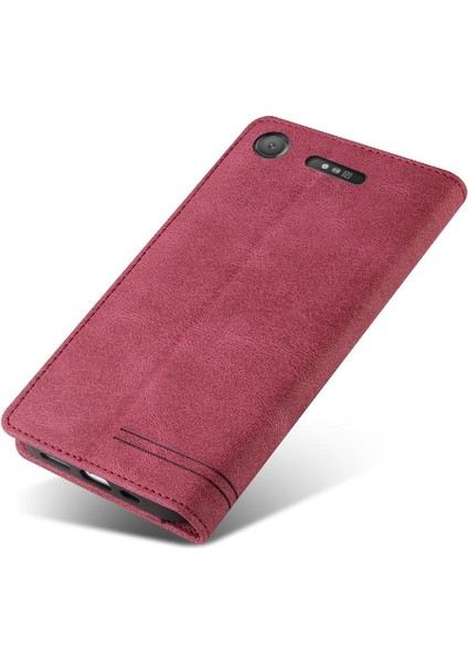 Sony Xperia Xperia Kickstand Iki Kart Yuvaları Premium Deri Için Kılıf (Yurt Dışından) indirimleri