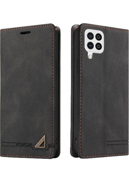 Samsung Galaxy A22 4g Premium Deri Premium Deri Kickstand (Yurt Dışından)