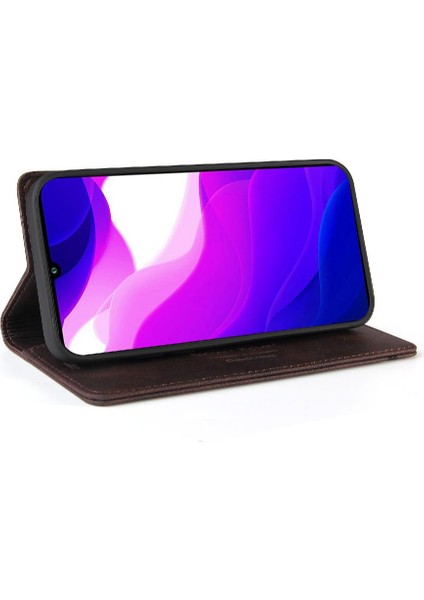 Xiaomi 10 Lite Kickstand Iki Kart Yuvaları Premium Deri Premium (Yurt Dışından) fırsatları