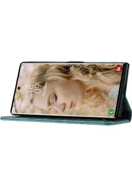 Samsung Galaxy S23 Ultra Cüzdan Durumda Kabartmalı Kelebek Kedi (Yurt Dışından) fırsatları