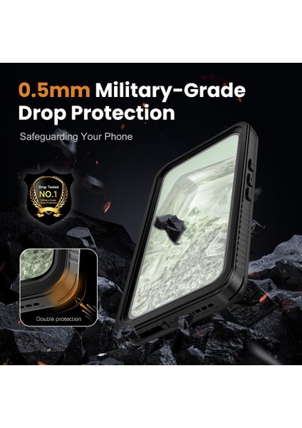 Google Piksel 8A IP68 Su Geçirmez Tam Ekran Koruyucu Dahili (Yurt Dışından) indirimleri