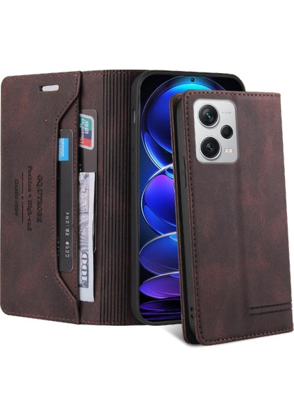 Xiaomi Redmi NOTE12PRO Artı Premium Deri Kickstand Premium (Yurt Dışından)