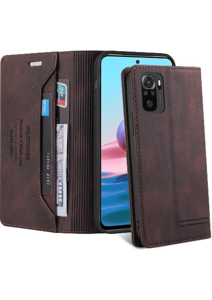 Xıaomı Redmi Için Not 10 4g/not 10S Kickstand Premium Deri Iki (Yurt Dışından) indirimleri