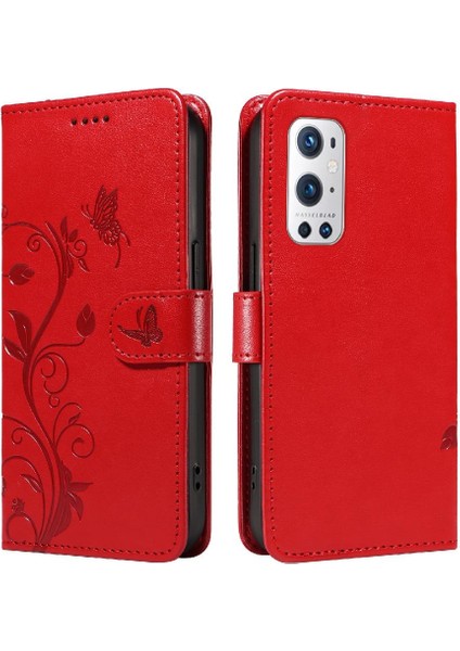 Oneplus 9 Pro Için Kılıf El Kayışı Cüzdan Telefon Kılıfı ile Yüksek Kalite ve (Yurt Dışından)