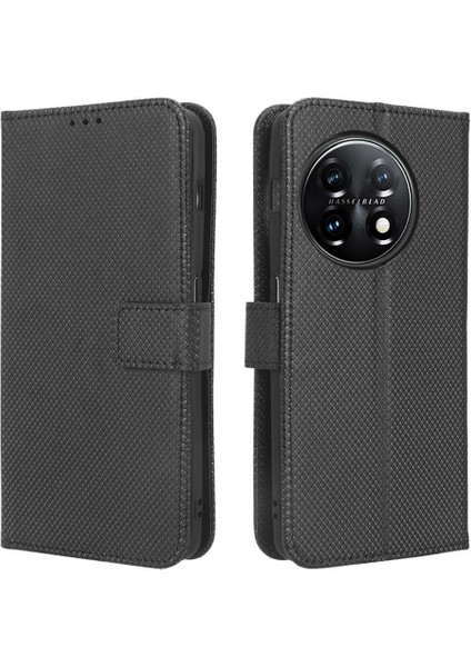 Oneplus 11R 5g Kart Tutucu Kapak Için Kılıf Kickstand Manyetik Cüzdan (Yurt Dışından)