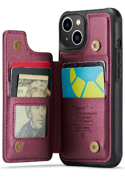 IPhone 13 Kart Tutucu Pu Deri Ince Darbeye Dayanıklı (Yurt Dışından) indirimleri