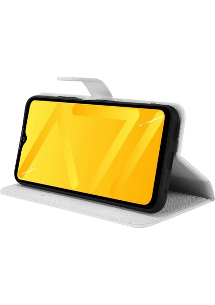 Zte Blade A71 Kapak Manyetik Cüzdan Kickstand Kart Tutucu (Yurt Dışından)
