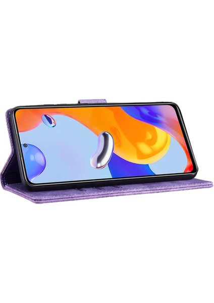 Xiaomi Redmi Için Not 12 4g Tutucu Kapak Cüzdan Kılıf Kabartmalı Sevimli (Yurt Dışından)