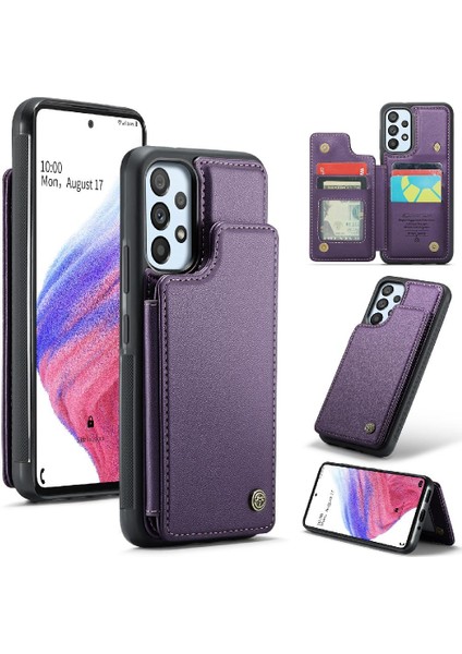 Samsung Galaxy A53 5g Ince Darbeye Vaka Pu Rfıd Için Caseme Cüzdan Kılıf (Yurt Dışından) fırsatları
