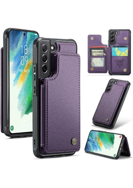 Samsung Galaxy S21 Fe Pu Deri Rfıd Engelleme Için Caseme Cüzdan Kılıf (Yurt Dışından) fırsatları