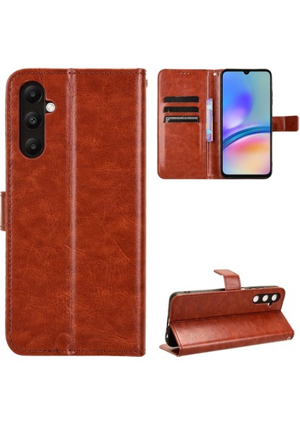 Samsung Galaxy A05S Için Kılıf Cüzdan Kapak Çevirin Kart Tutucu Manyetik (Yurt Dışından)