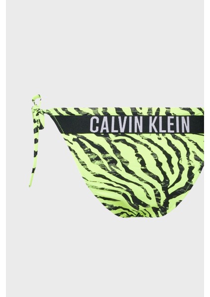 Calvin Klein Bağlamalı Logolu Bikini Altı KW0KW023360IC Bayan Bikini Altı KW0KW02336 0ıc