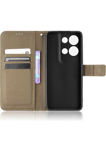Oppo Oppo 8 Pro 5g Için Kılıf Kapak Manyetik Cüzdan Kickstand Kart Tutucu (Yurt Dışından)