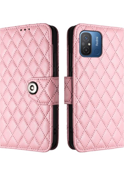 Xiaomi Redmi 12C/11A Cüzdan Kapak Için Kılıf Bilek Şeridi Darbeye Şık (Yurt Dışından)