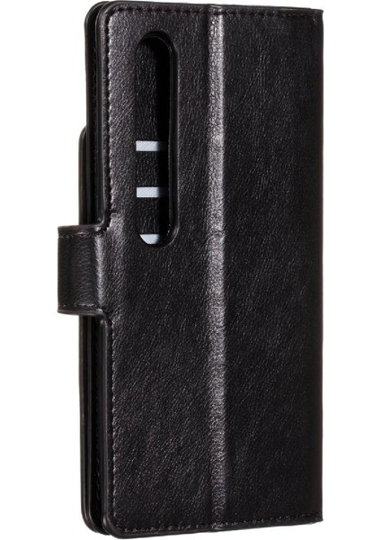 Xiaomi Mi 10/10 Pro Kickstand Pu Deri Cüzdan Manyetik 9 Kart (Yurt Dışından)