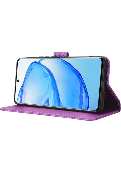 Vıvo V25 Pro Kart Tutucu Kickstand Manyetik Cüzdan Kapak Için Kılıf (Yurt Dışından)