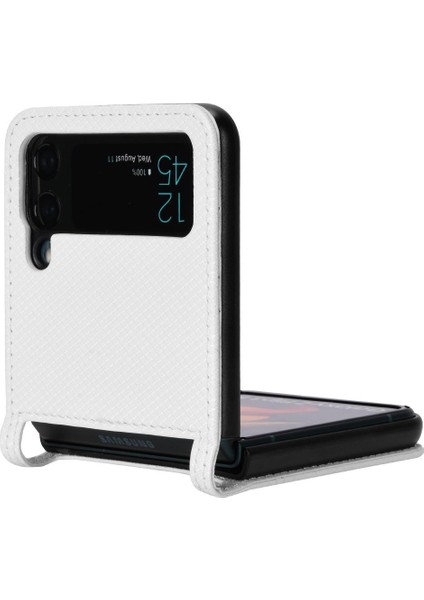 Samsung Galaxy Z Flıp 4 Kapak Manyetik Cüzdan Kart Tutucu (Yurt Dışından)