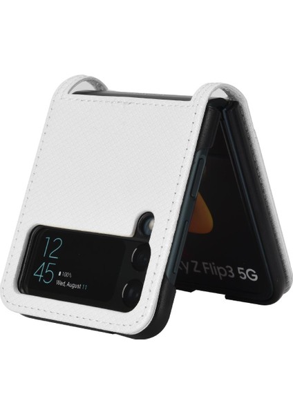 Samsung Galaxy Z Flıp 4 Kapak Manyetik Cüzdan Kart Tutucu (Yurt Dışından)