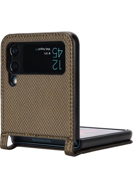 Samsung Galaxy Z Flıp 4 Kapak Manyetik Cüzdan Kart Tutucu (Yurt Dışından)