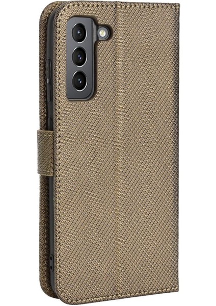 Samsung Galaxy S21 Fe Kart Tutucu Için Kickstand Manyetik Cüzdan Kapak (Yurt Dışından) indirimleri