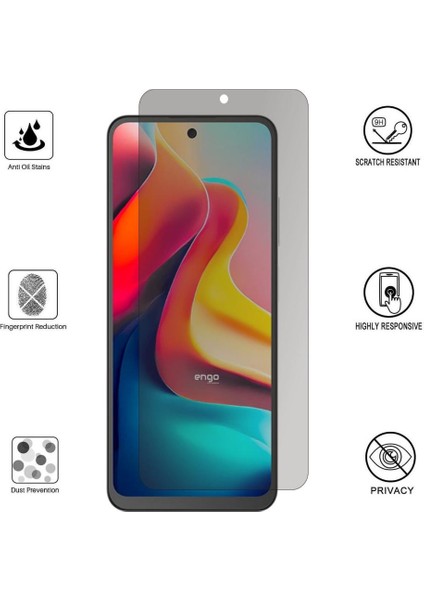 Casper Vıa M40 Ile Uyumlu Hayalet Ekran Koruyucu Şeffaf