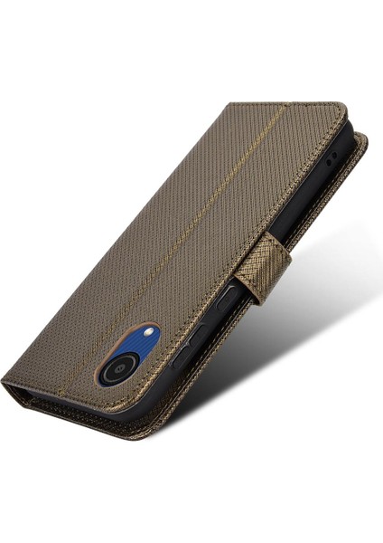 Samsung Galaxy A03 Çekirdek Manyetik Cüzdan Kickstand Kart Tutucu Için Kılıf (Yurt Dışından)