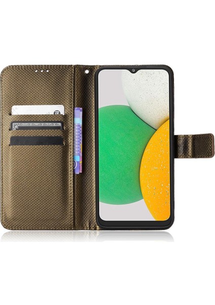 Samsung Galaxy A03 Çekirdek Manyetik Cüzdan Kickstand Kart Tutucu Için Kılıf (Yurt Dışından)