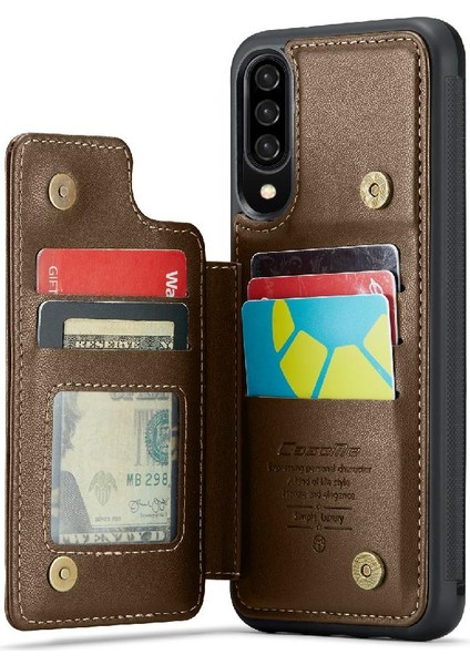 Samsung Galaxy A50/A50S/A30S Pu Deri Kart Tutucu Için Caseme Cüzdan Kılıf (Yurt Dışından) fırsatları
