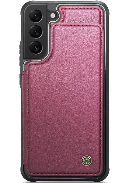 Samsung Galaxy S21 Pu Deri Kickstand Rfıd Ince Için Caseme Cüzdan Kılıf (Yurt Dışından) fırsatları
