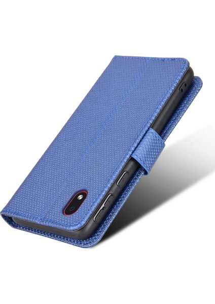 Samsung Galaxy A01 Çekirdek Kickstand Kapak Kart Tutucu Manyetik (Yurt Dışından)