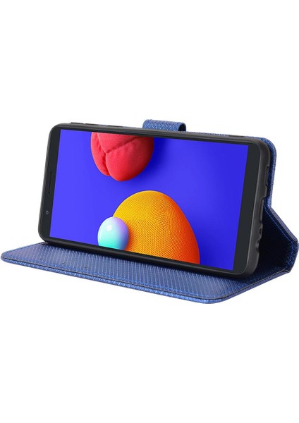 Samsung Galaxy A01 Çekirdek Kickstand Kapak Kart Tutucu Manyetik (Yurt Dışından)