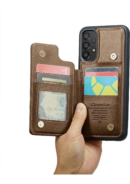 Samsung Galaxy A33 5g Rfıd Engelleme Pu Deri Ince Için Caseme Cüzdan Kılıf (Yurt Dışından) modelleri